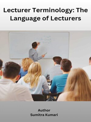 cover image of Lecturer Terminology
